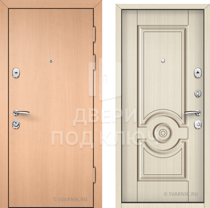 Утепленная входная дверь в офис ДПК-9958